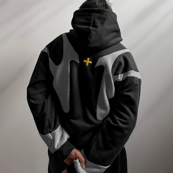 Vintage Retro Zipper Hoodie Hoodies